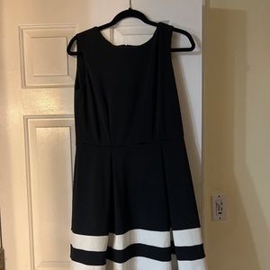 Black and white dress